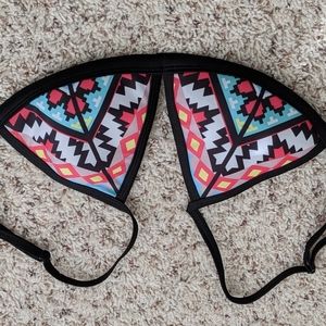 Swim top, size small lightly lined